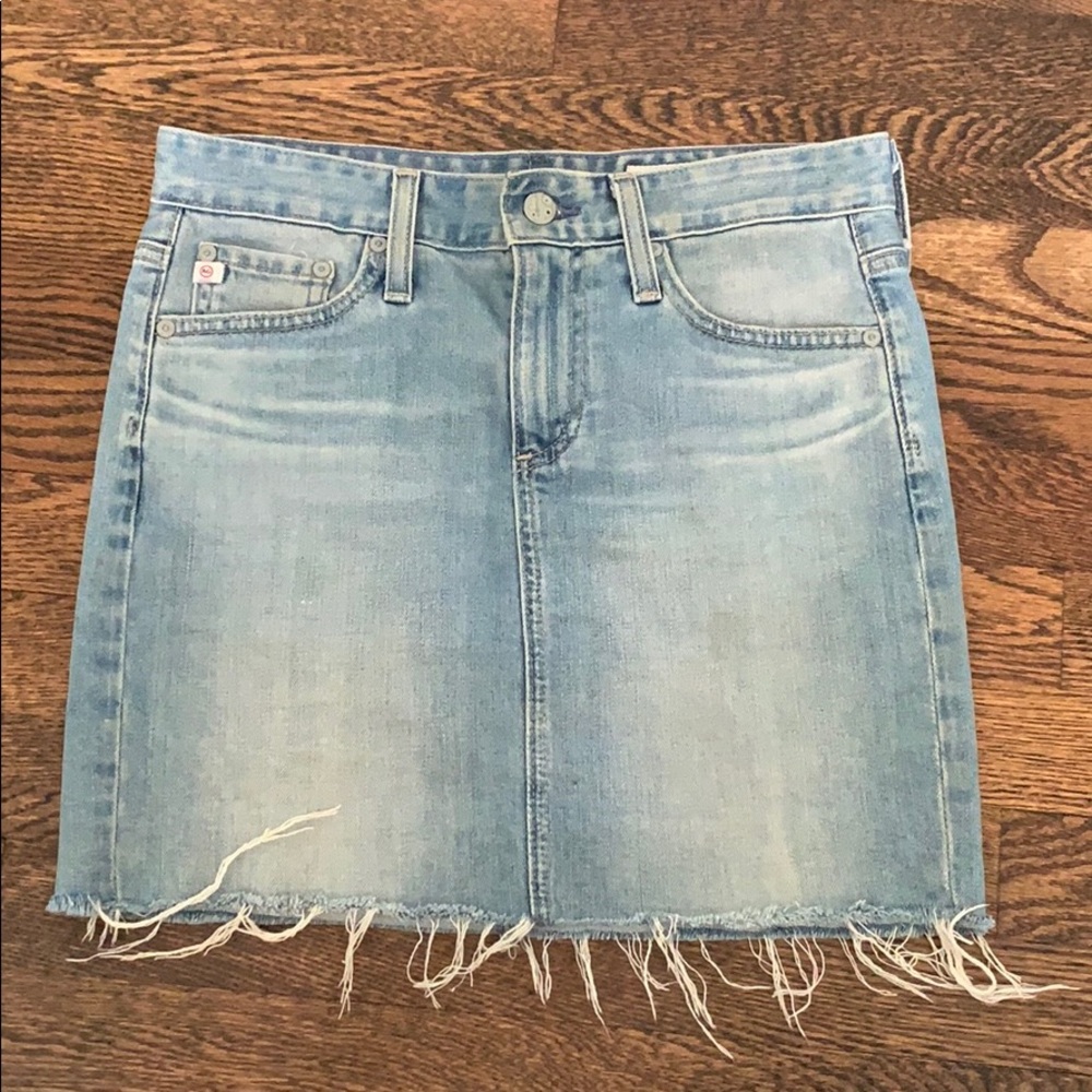 AG denim skirt
